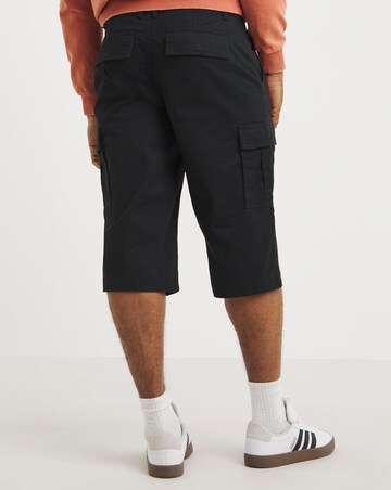 3/4 Length Twill Cargo Short