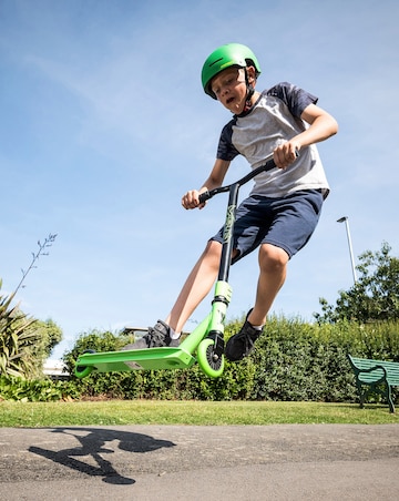 Xootz Y Bar Stunt Scooter Green Black