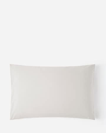 Pure Cotton 200 Thread Count Pillow Case Pair