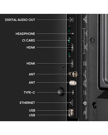 Hisense 32in 32A5NQTUK Smart Full HD HDR QLED Freeview TV