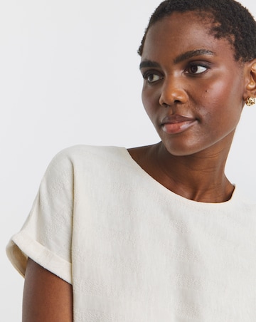 Textured Short Sleeve T-Shirt