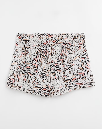 Luxury Soft Print Jersey Shortie Pyjama Set