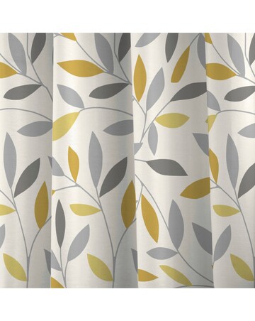 Fusion Beechwood Eyelet Curtains