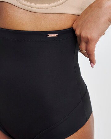 Figleaves Smoothing Shaping Waist Nipper - Black