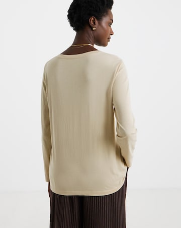 3 Pack V-Neck Long Sleeve T-Shirts