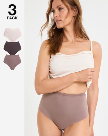 MAGISCULPT (3 Pack) Light Control Tummy Shaper Knickers