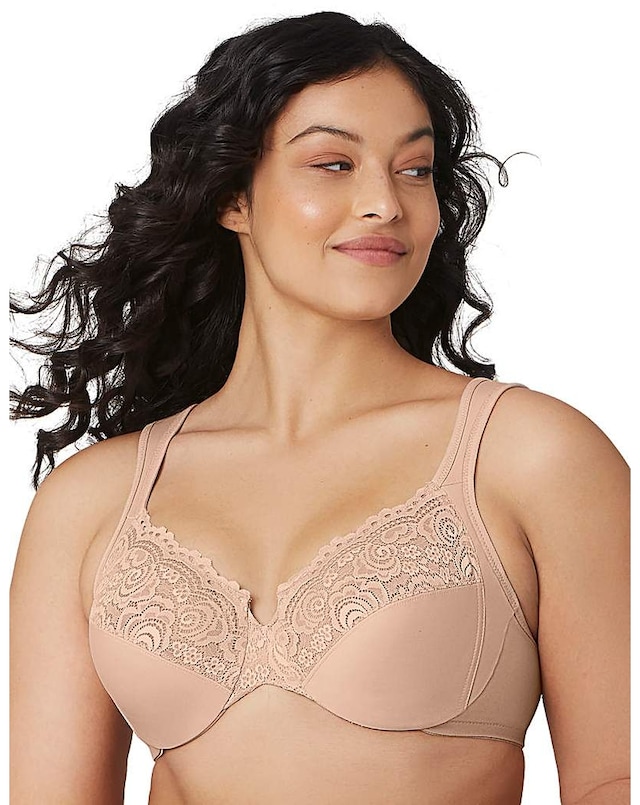 Glamorise 1240 Back Close Wonderwire Bra