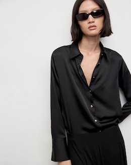 Mango Satin Finish Shirt