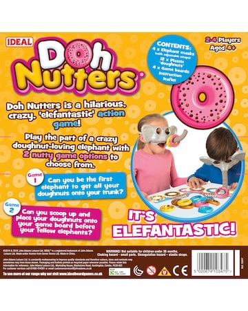 Ideal Doh Nutters Family Game