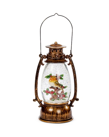 Three Kings Festive Robin Lantern