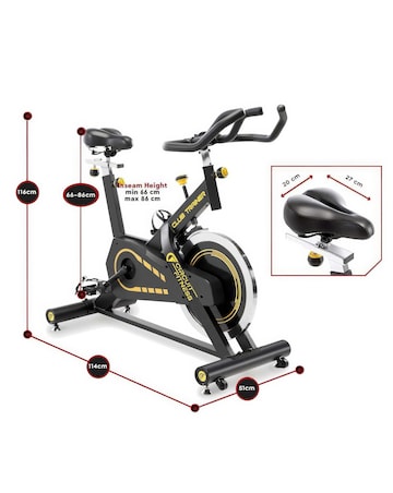 Circuit Fitness Deluxe Club Revolution 955 Cycle Yellow