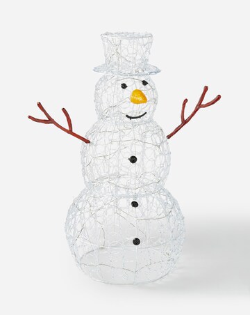 Outdoor Twinkling Snowman - 90cm