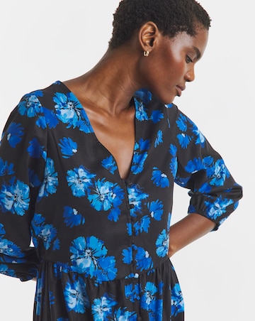 Button Through Tea Dress