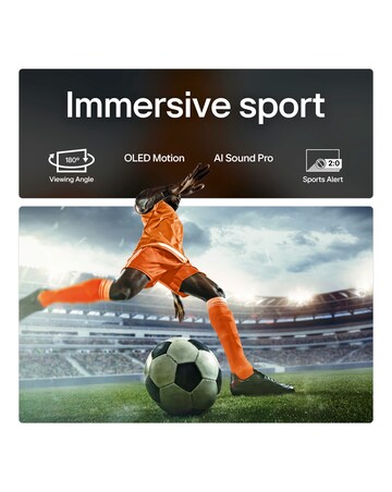 LG OLED42C55LA 42in OLED evo AI 4K Smart TV