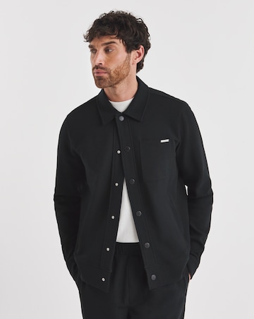 Folio Twill Popper Shacket