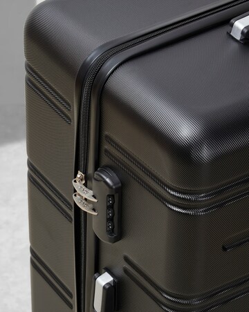 Rock Lisbon Cabin Suitcase - Black