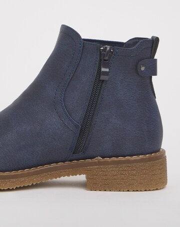 Cushion Walk Chelsea Boot Crepe Sole Wide E Fit