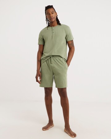 Grandad T-Shirt And Short Pyjama Set