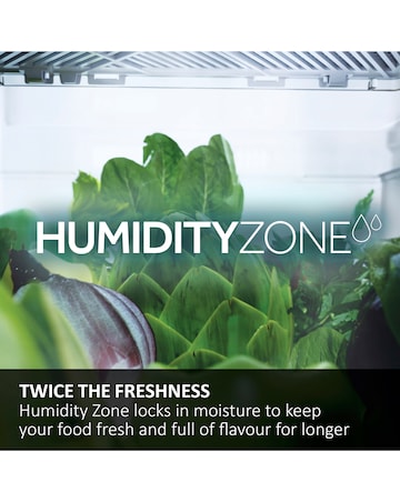 Haier Combi Series 5 HDPW5618DWPK 60/40 No Frost Fridge Freezer - Silver