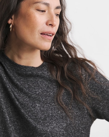 Black Soft Touch Boxy T-Shirt