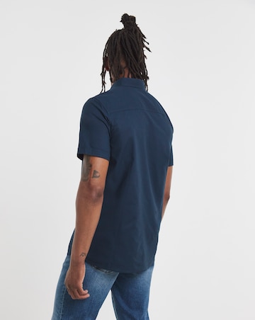 Voi Storm Short Sleeve Oxford Shirt Long Length