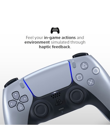PlayStation 5 DualSense Wireless Controller - Sterling Silver