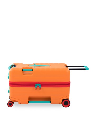 IT Luggage Trunkryder Kids Ride-On Suitcase - Blazing Orange