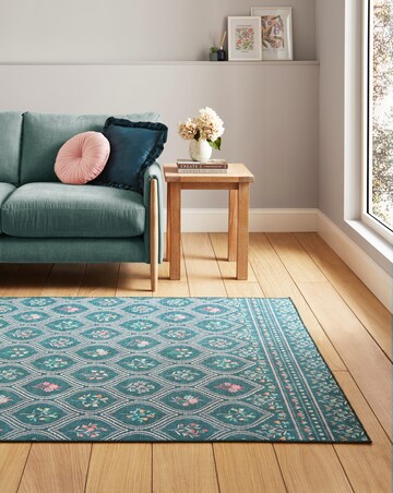 Catherine Lansfield Cameo Floral Washable Rug