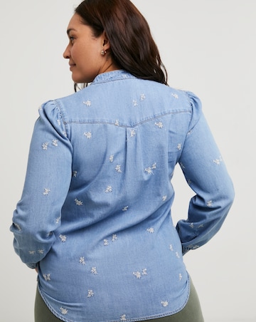 Embroidered Western Shirt