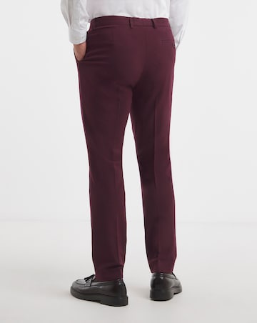 Tapered Fit Flat Front Trouser