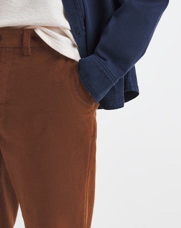 Cord Cotton Stretch Straight Fit Chino