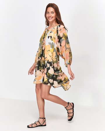 Sonder Studio Printed Belted Dress