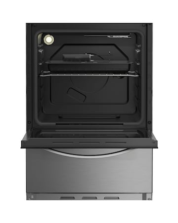 Indesit I5G3PMX 50cm Duel Fuel Single Cooker - Stainless Steel Installation