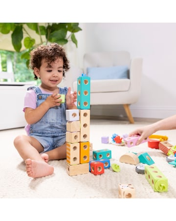 Melissa & Doug Blockables Town Play Set