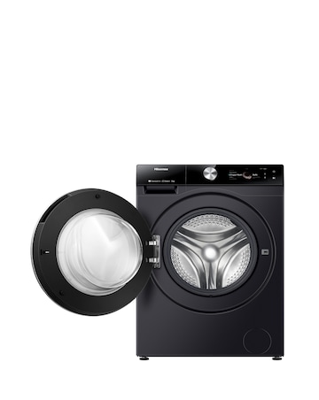 Hisense 7 Series WF7S1247BB AI Wifi-enabled 12kg 1400 spin Washing Machine Black