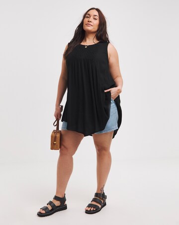 Joe Browns Curious Crochet Crinkle Tunic