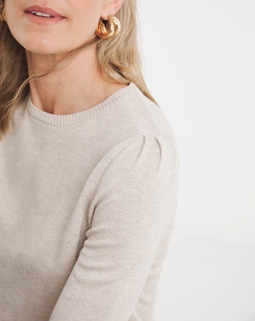 Oatmeal Crew Neck Jumper