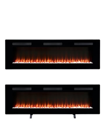Dimplex Sierra Linear 60 Fireplace Fire Suite