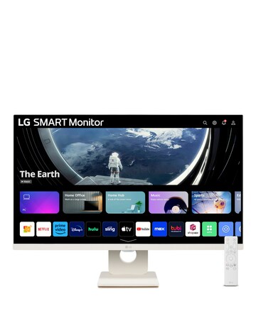 LG 27U511SA-W.AEK 27in 100Hz Full HD IPS Smart Monitor - White