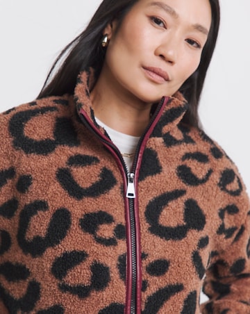 Borg Zip Through Jacket