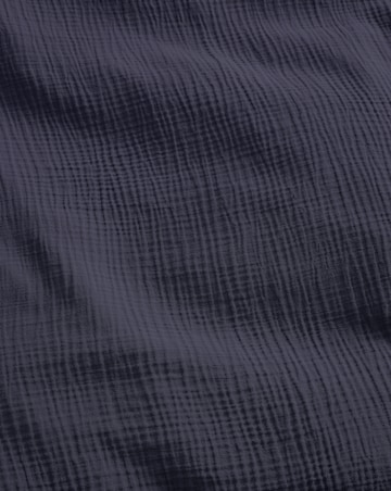Cotton Crinkle Muslin Duvet Set - Midnight