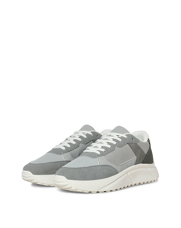 Jack & Jones Aspire PU Runner Trainers - Grey