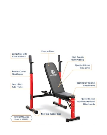Marcy MWB-5511 Standard Weight Bench