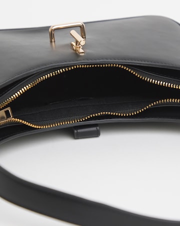 Buckle Detail Shoulder Bag