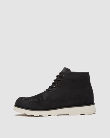 Timberland Britton Mills Mid Lace Chukka Suede Boot - Black
