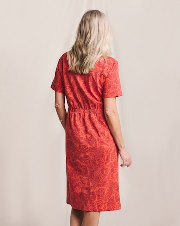 Julipa Pure Cotton Printed Jersey Shift dress