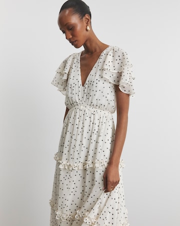 Joanna Hope Tiered Ruffle Maxi Dress