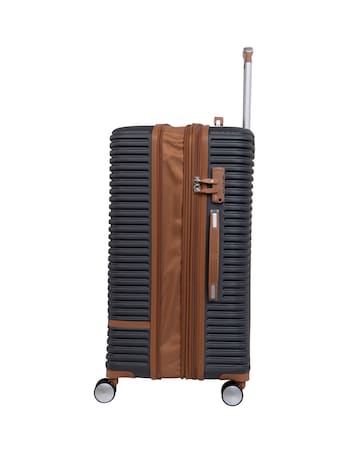 IT Luggage Replicating Large Suitcase - Charcoal
