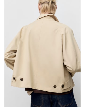 Mango Short Chore Trenchcoat