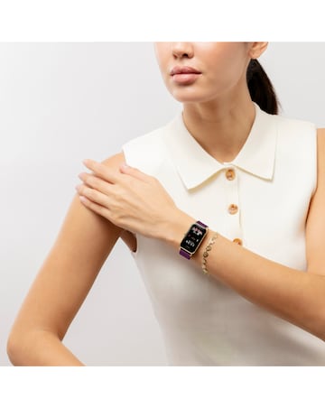 Radley Series 21 Purple Strap Smart Watch and Bracelet Set